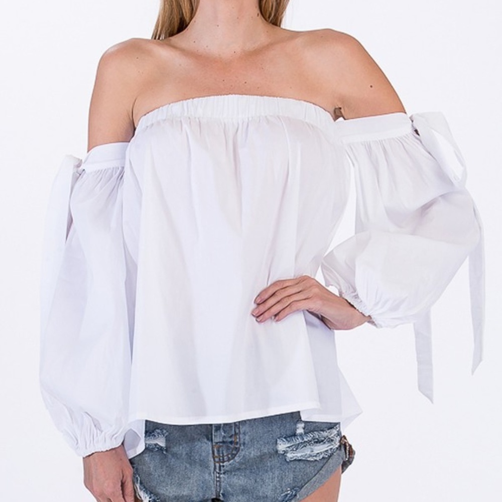 Off Shoulder Blouse Top